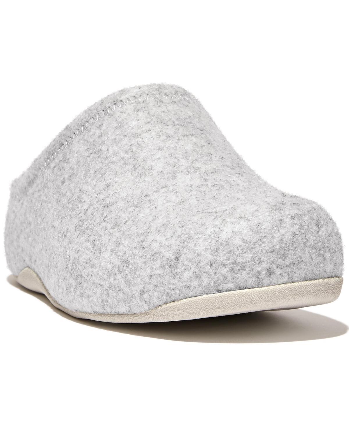 FitFlop Womens Shuv Cushy Felt Clog Slip-On Slippers Product Image