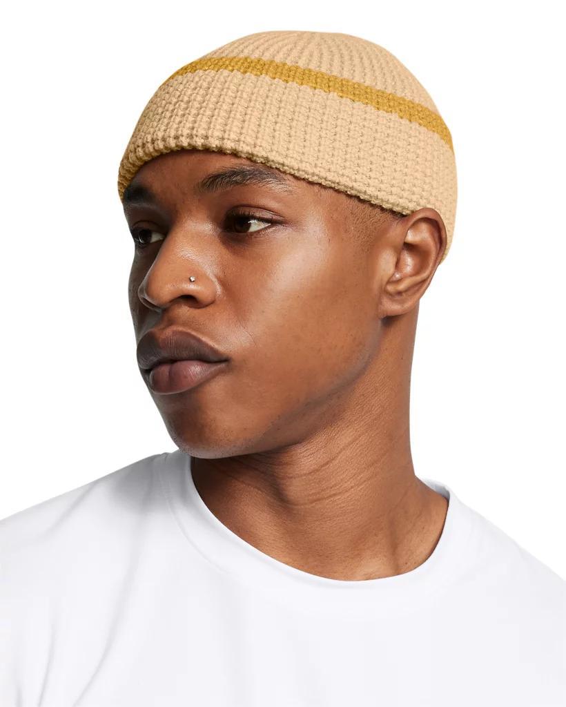 Men's UA Halftime Waffle Shallow Cuff Beanie Product Image