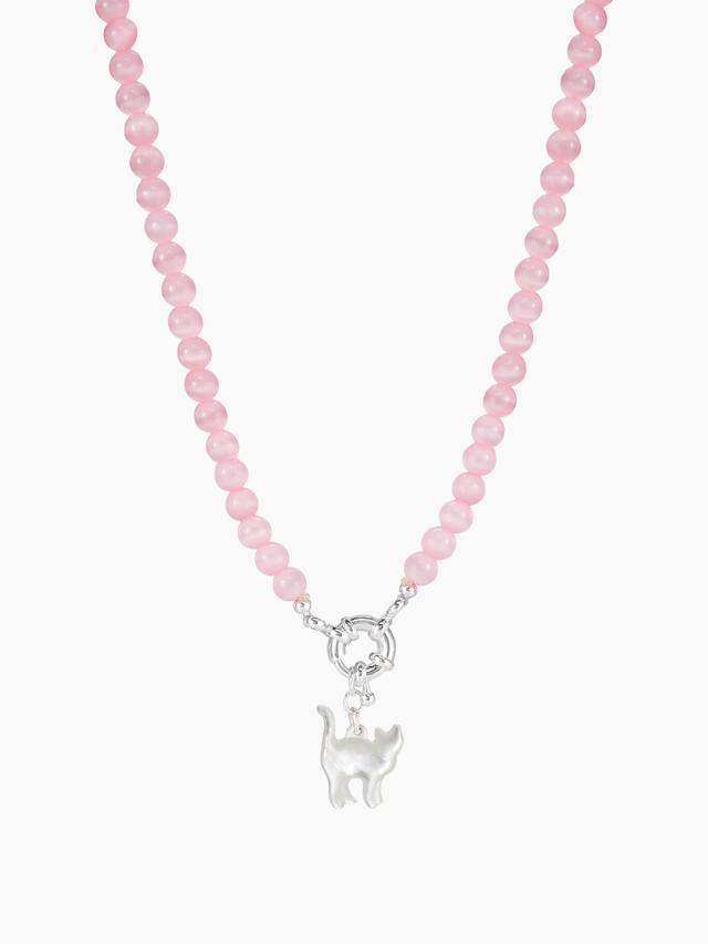 CAT PENDANT NECKLACE Product Image