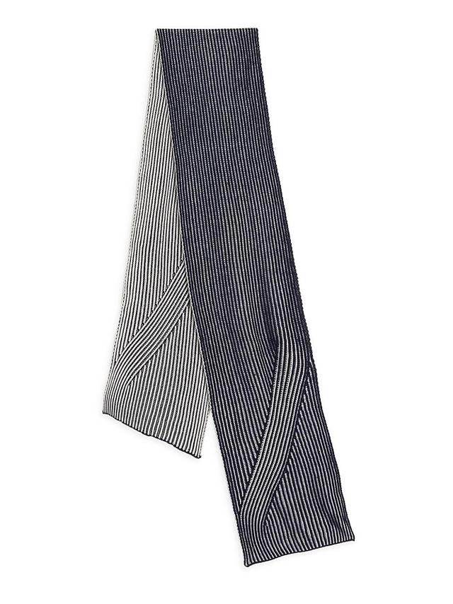 Mens COLLECTION Twisted Wool-Blend Scarf Product Image