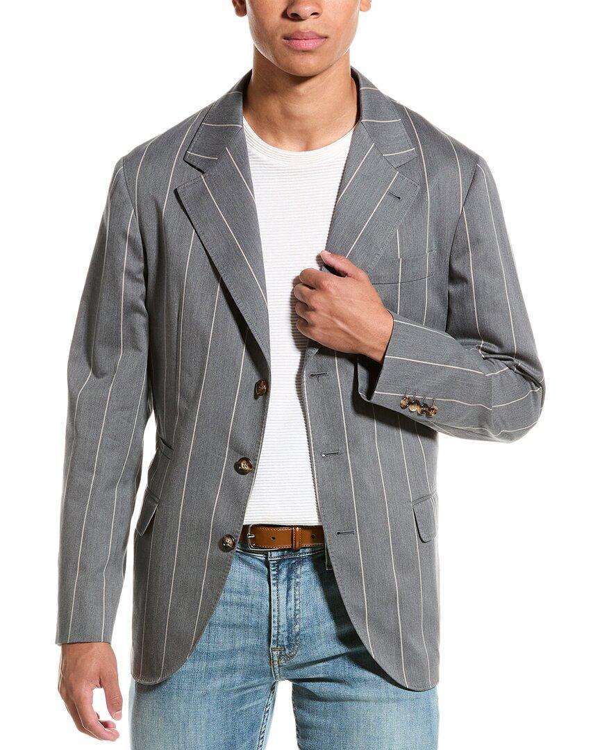 Wool-blend Blazer In Multi Product Image