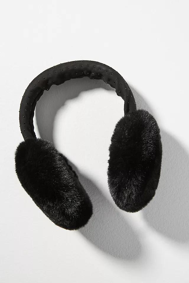 Studded Fuzzy Earmuffs Product Image