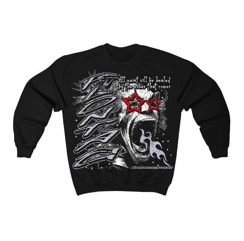 Black Cement 3s Flontae Sweatshirt Wonder Graphic Product Image