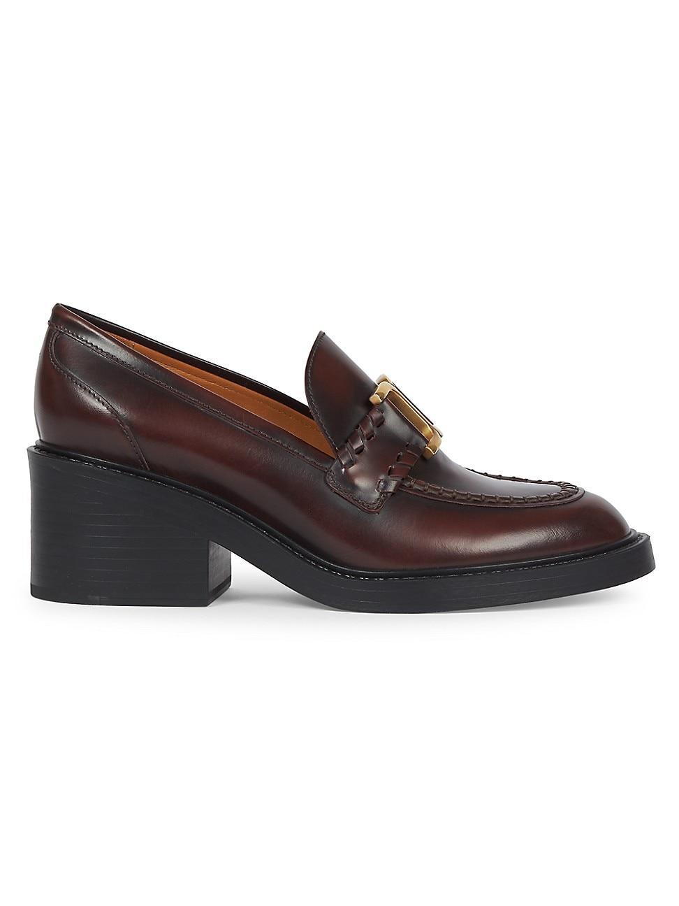 Chlo Marcie Block Heel Loafer Product Image