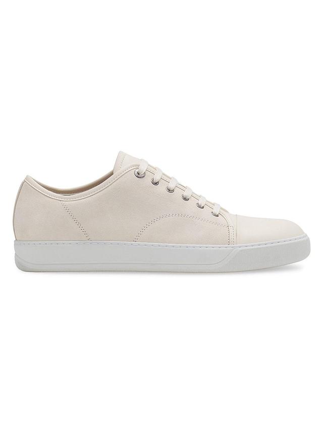 Mens Leather and Suede Sneakers Product Image