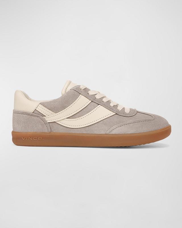 Oasis Mixed Leather Retro Sneakers Product Image