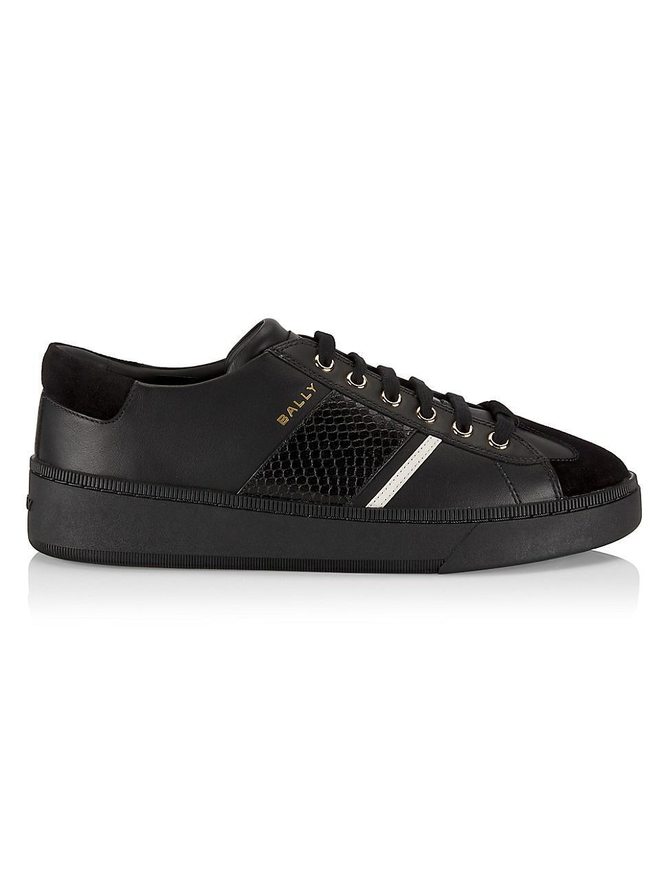 Mens Roller Leather Low-Top Sneakers Product Image