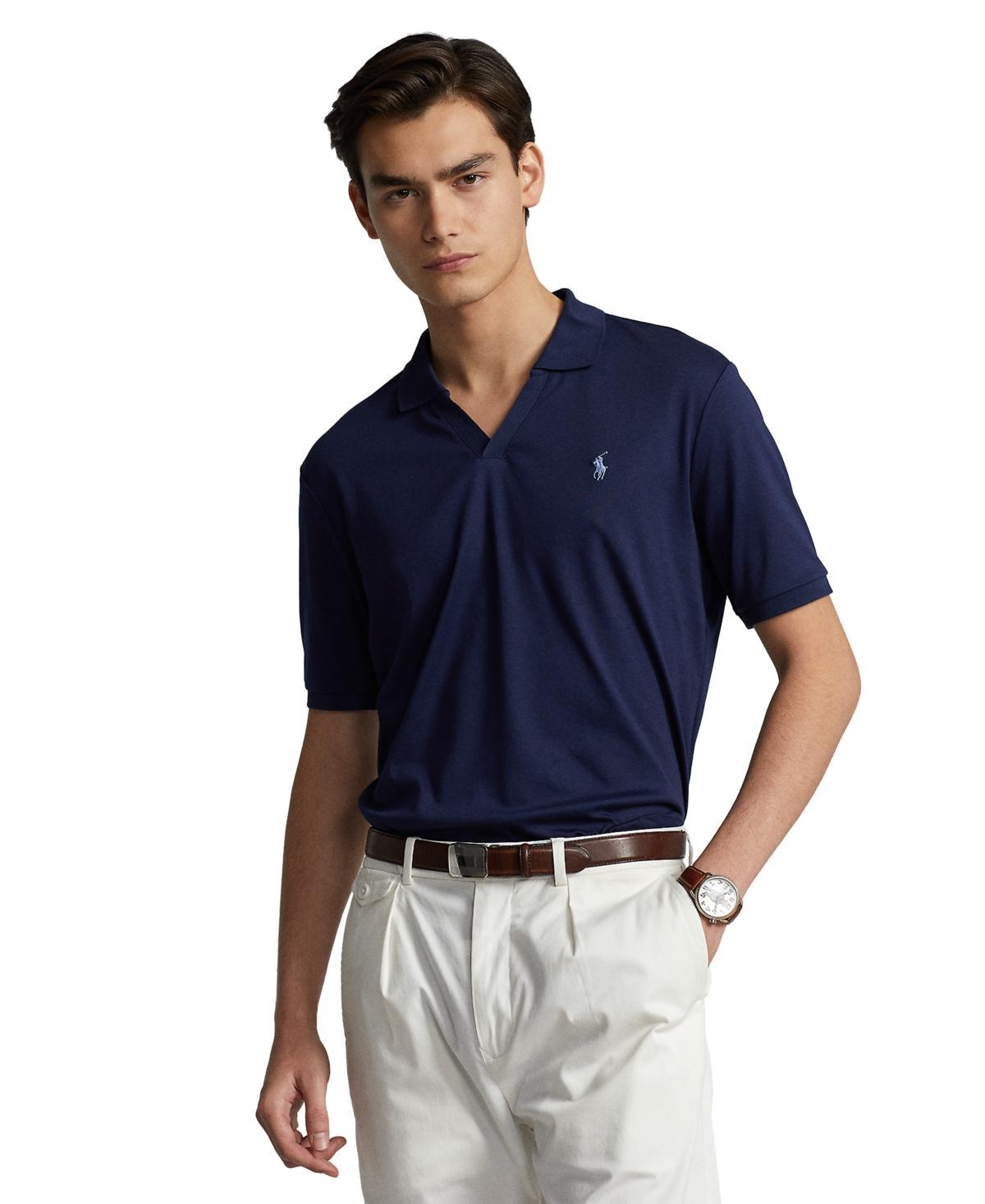 Men's Classic-Fit Soft Cotton Polo Shirt  Product Image