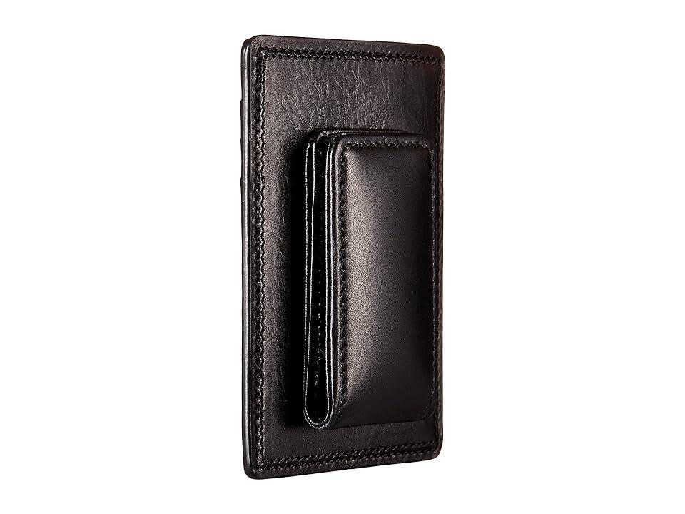 Bosca Dolce Collection - Deluxe Front Pocket Wallet (Black) Bi-fold Wallet Product Image