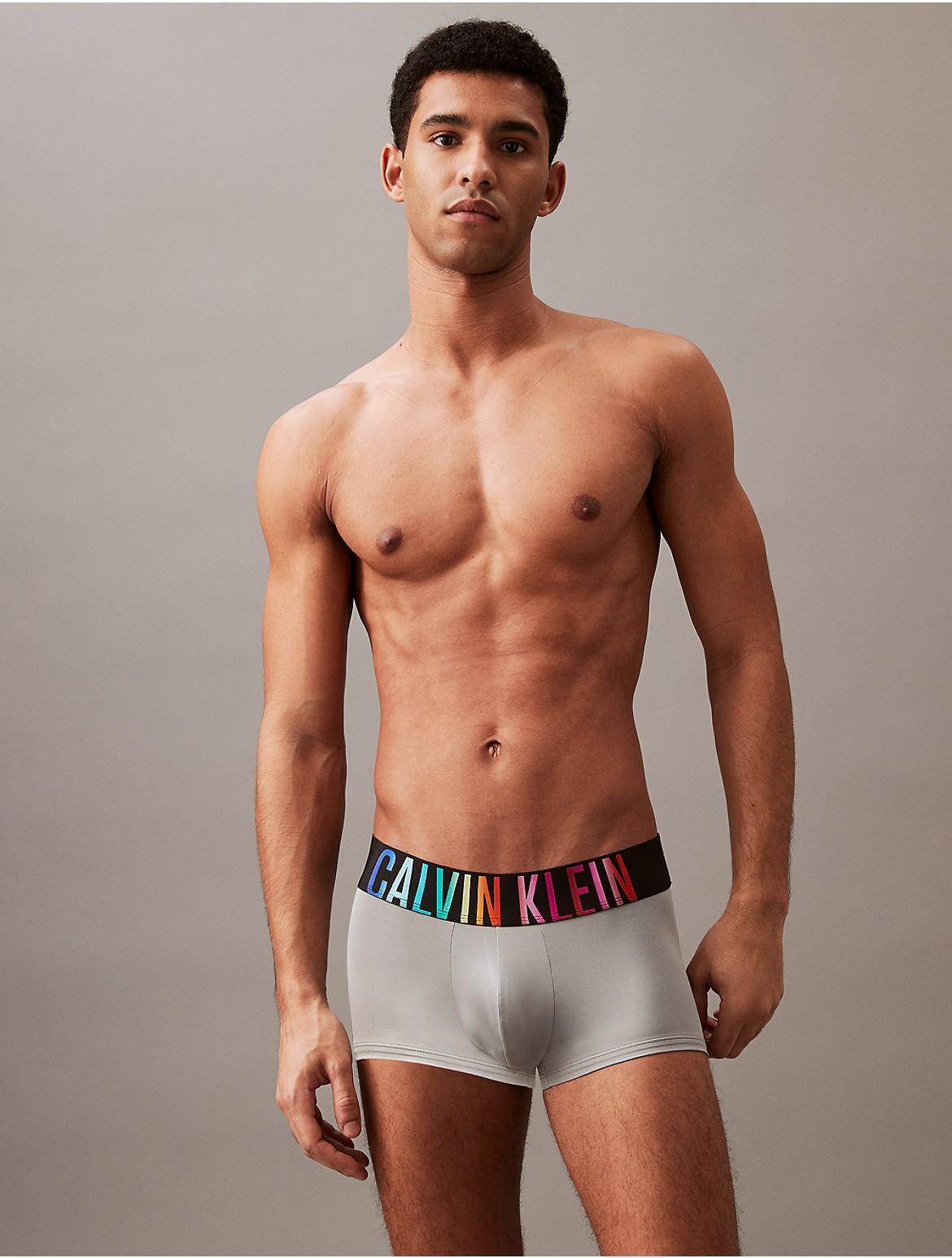 Calvin Klein Mens Intense Power Pride Low Rise Trunk - Grey - XS Product Image