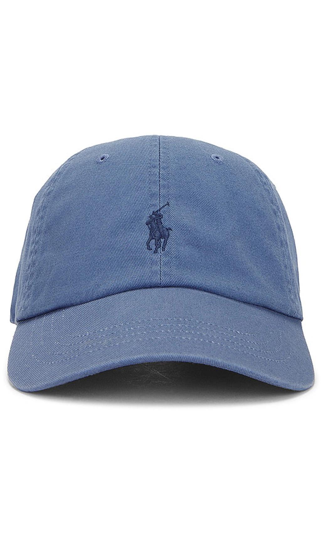 Polo Ralph Lauren Chino Cap in Blue Product Image