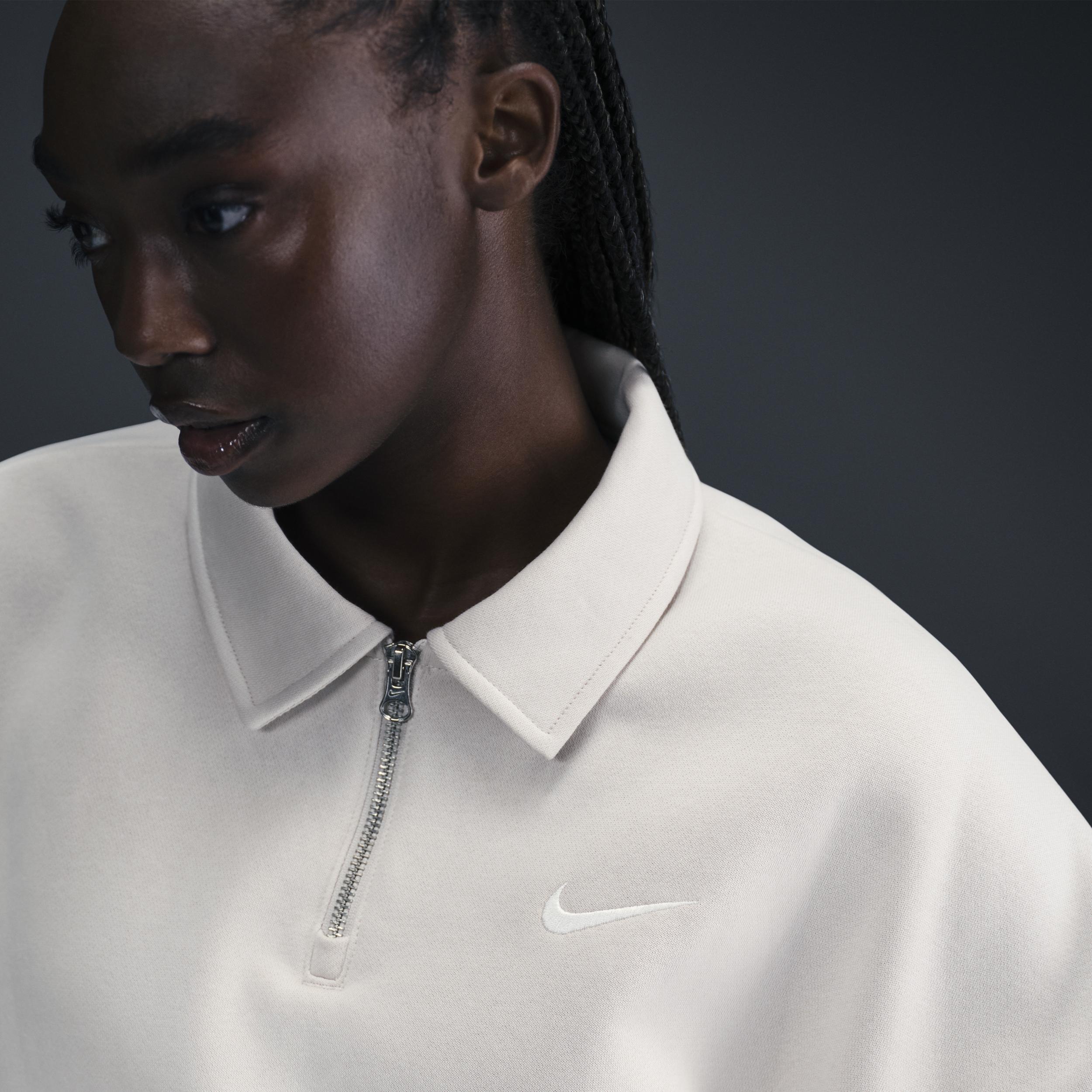 Women's Nike Sportswear Phoenix Fleece Oversized 1/4-Zip Polo Product Image