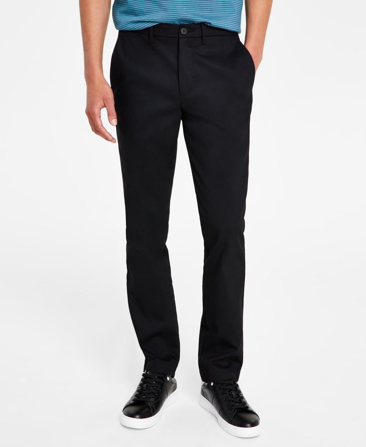 Calvin Klein Mens Slim-Fit Modern Stretch Chino Pants Product Image