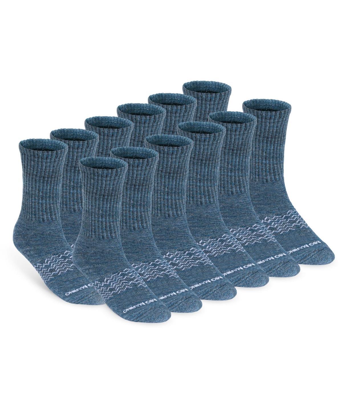 Mens Moisture Control Athletic Crew Socks12 Pack Product Image