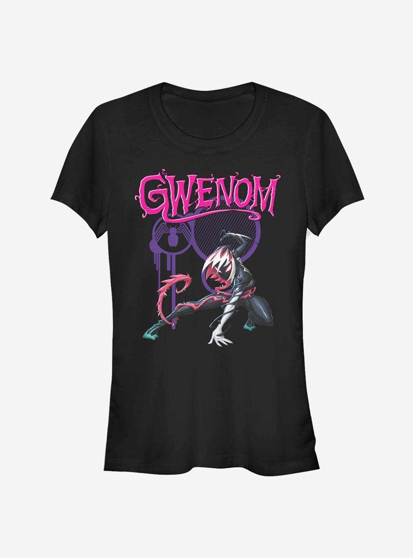 Marvel Spider-Man Gwen Stacy Venomized Gwenom T-Shirt Product Image