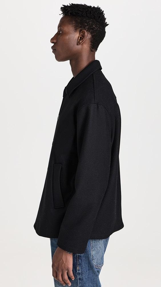 FRAME Textured Overshirt Jacket | Shopbop Product Image