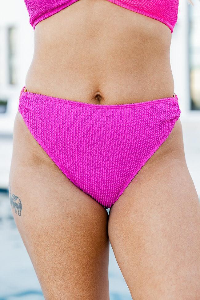 Shell-abrate Magenta Swimsuit Bottoms FINAL SALE Product Image