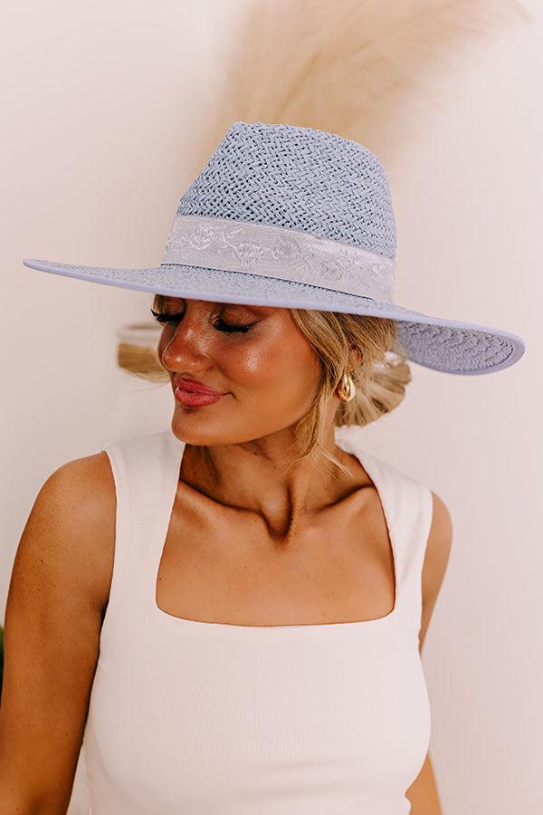 The Audrey Straw Fedora Product Image