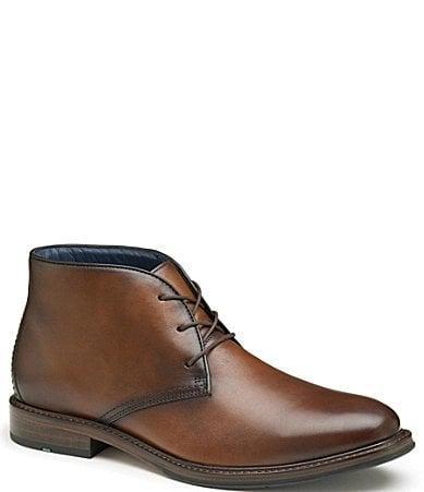 Johnston & Murphy XC Flex Raleigh Chukka Full Grain) Men's Shoes Product Image