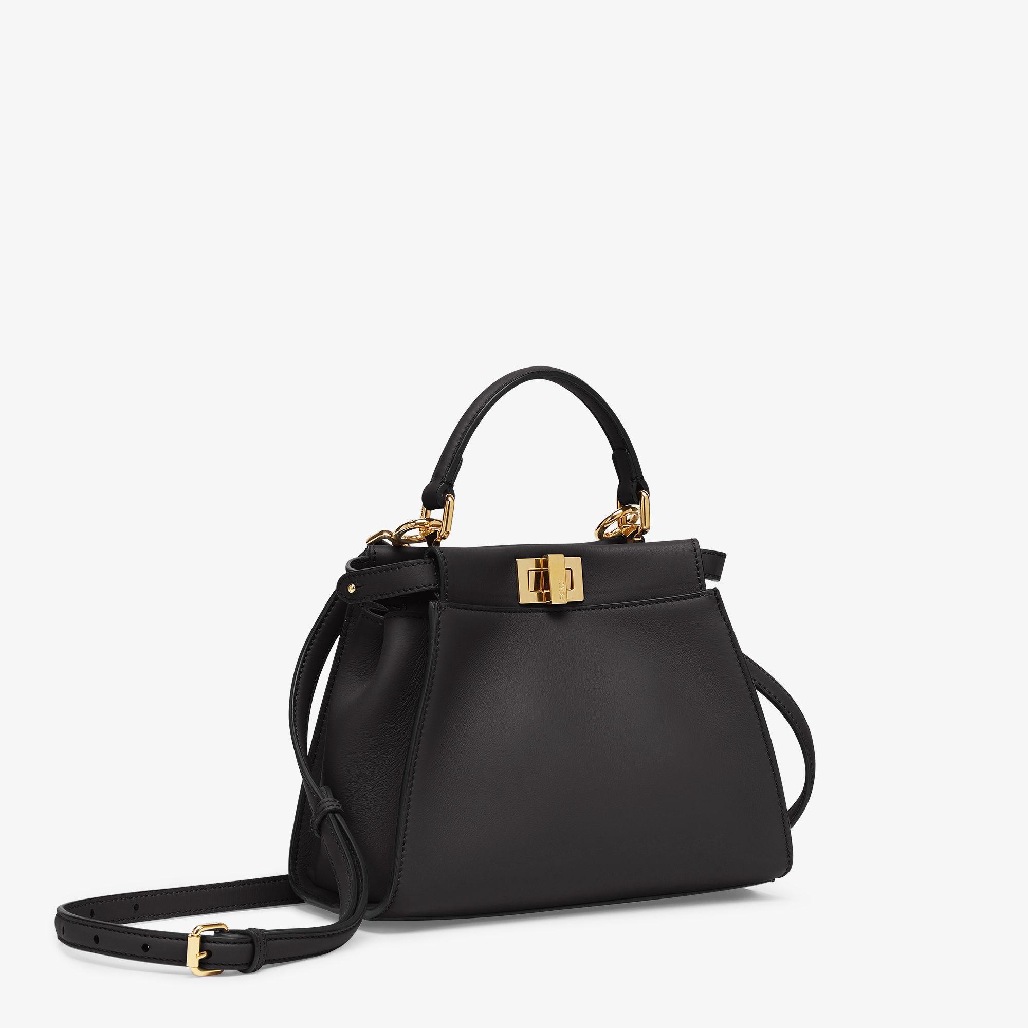 Peekaboo MiniBlack leather bag Product Image