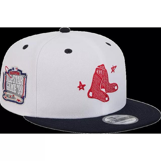 Mens New Era Boston Red Sox Official Doodles 9FIFTY Snapback Hat Product Image