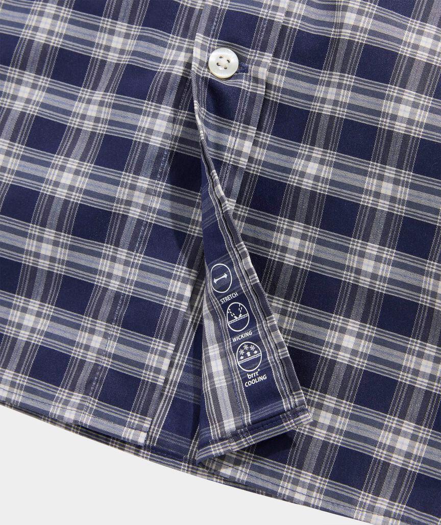 On-The-Go brrrº Tartan Shirt Product Image