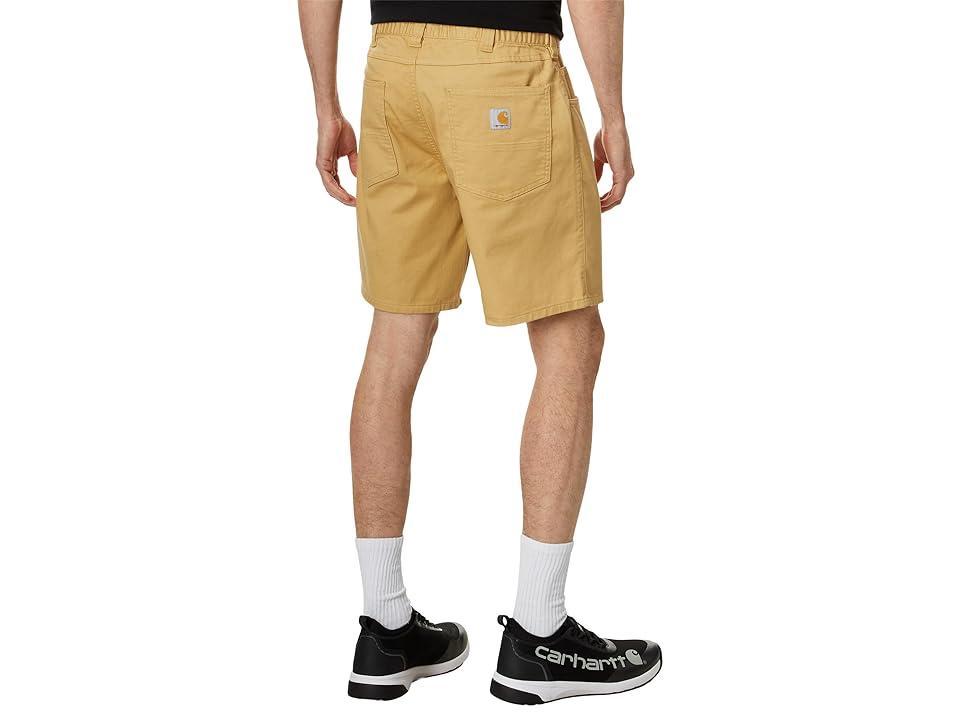 Carhartt Force Relaxed Fit Shorts (Golden Sand) Men's Clothing Product Image