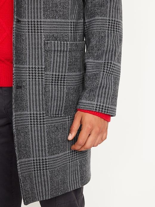 Plaid Topcoat Product Image