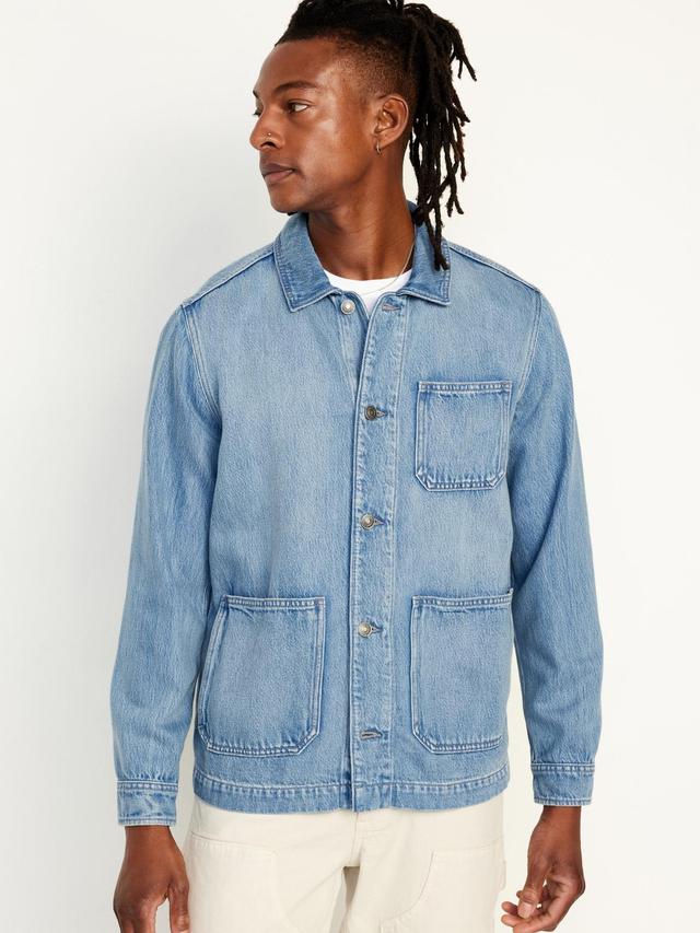 Relaxed Jean Chore Jacket Product Image