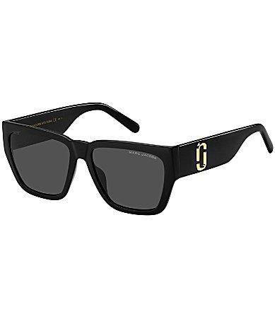 Womens 57MM Square Sunglasses Product Image