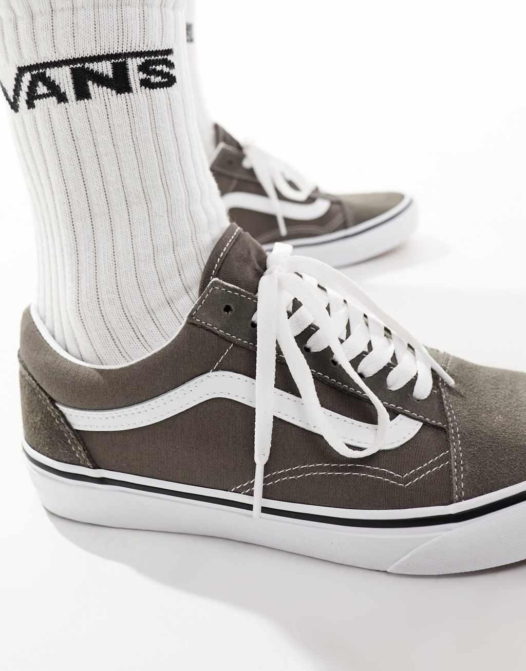 Vans Old Skool color theory sneakers in gray Product Image