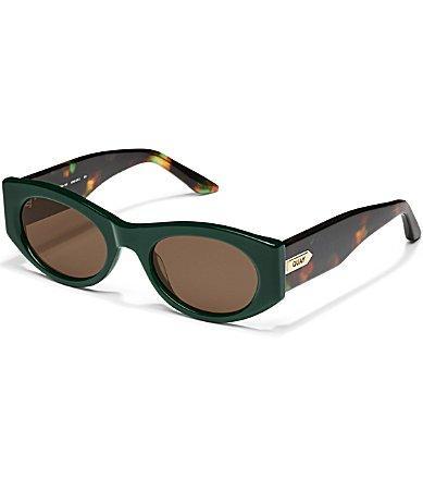 Quay Australia Womens So What 37mm Oval Sunglasses Product Image