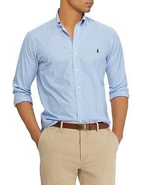 Polo Ralph Lauren Slim Fit Long Sleeve Poplin Button Down Shirt Product Image