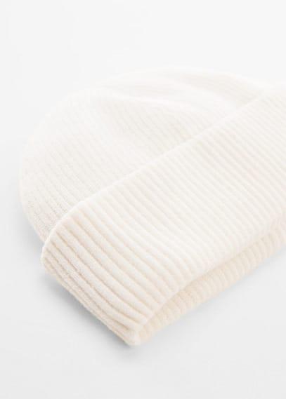 MANGO MAN - Short knitted hat - One size - Men Product Image