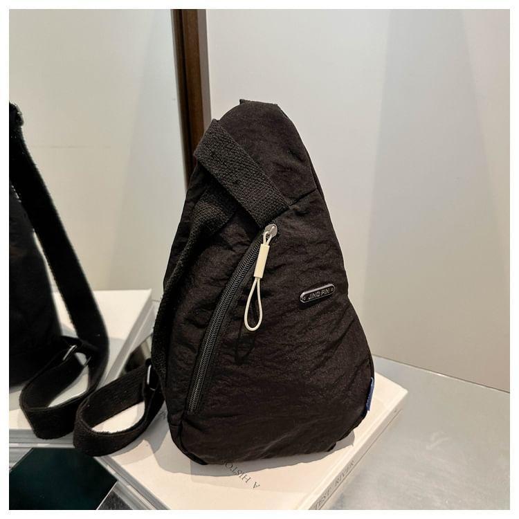 Plain Nylon Sling Bag Product Image