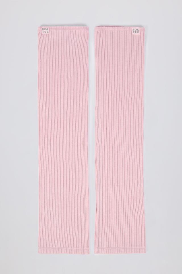 Leg Warmers in Soft Pink Product Image