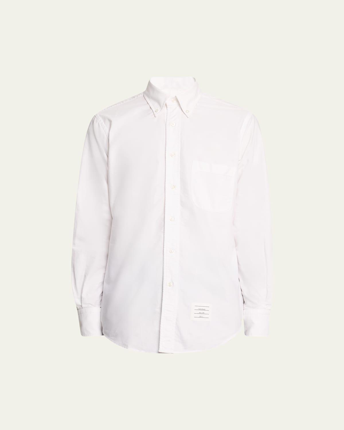 Mens Oxford Grosgrain-Placket Dress Shirt Product Image