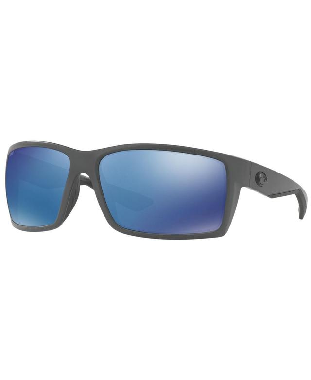 Costa Reefton Blackout Polarized Mirrored Rectangle Sunglasses Product Image