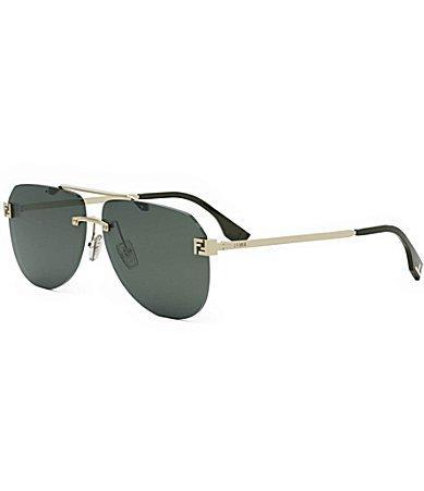 FENDI Womens Fendi Sky 61mm Aviator Sunglasses Product Image