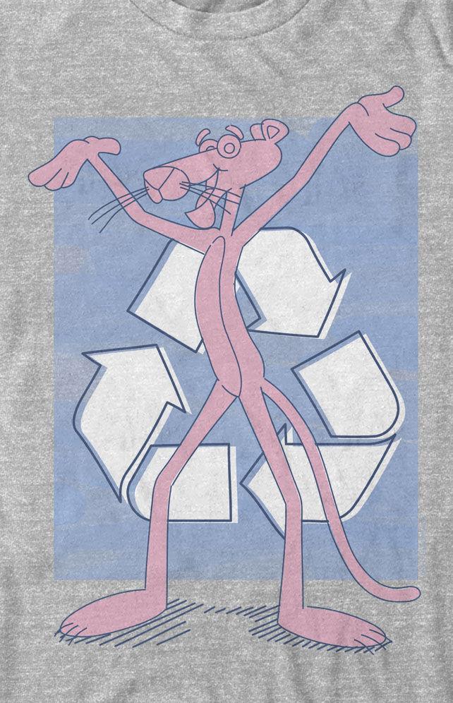 Women's Pink Panther Recycle T-Shirt Product Image