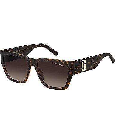 Womens 57MM Square Sunglasses Product Image