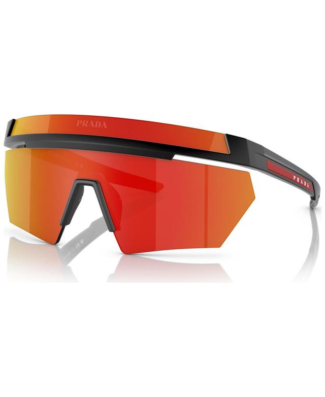 Mens 60MM Shield Sunglasses Product Image