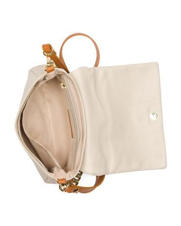 Leather Flap Over Crossbody for Women Product Image