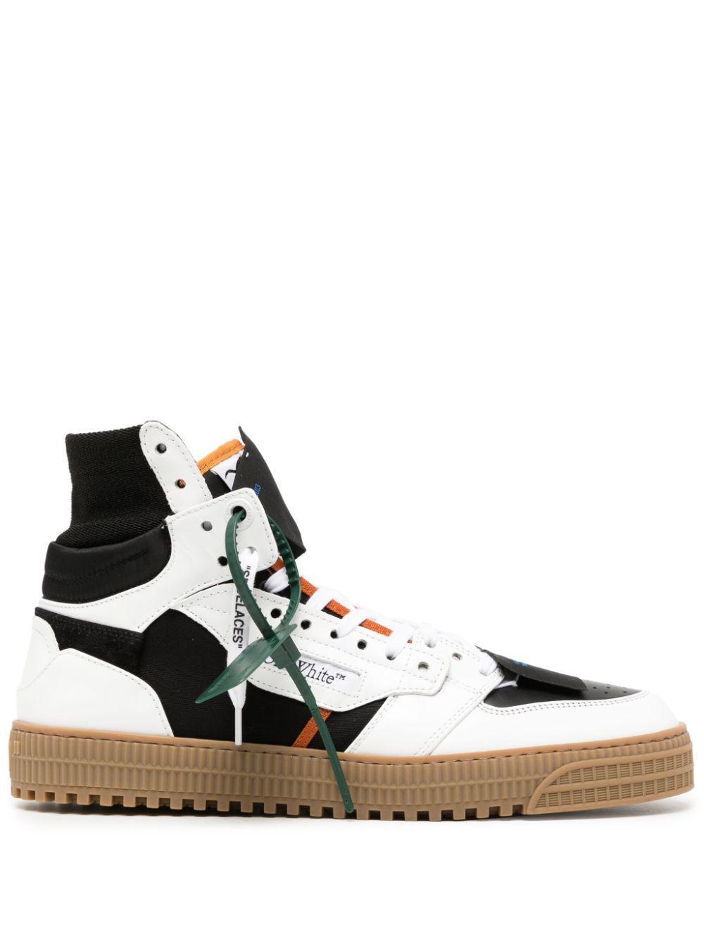 OFF-WHITE 3.0 Off Court Calf Leather Black White In White/black Product Image