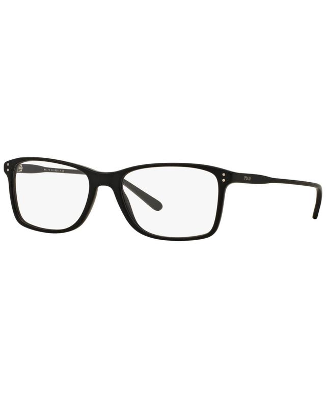 Polo Ralph Lauren Mens Eyeglasses, PH2155 - Matte Black Product Image