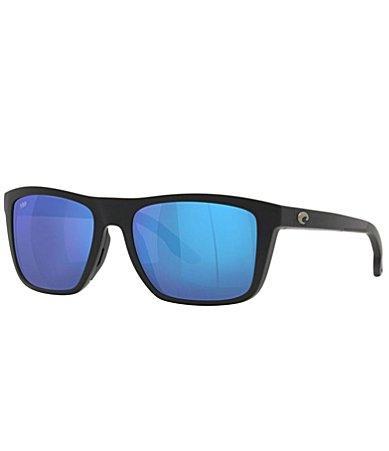 Costa Mens Mainsail 55mm Polarized Rectangle Sunglasses Product Image