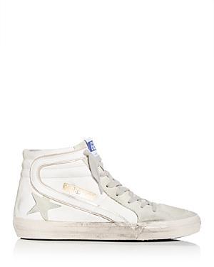 Golden Goose Womens Slide High Top Sneakers Product Image