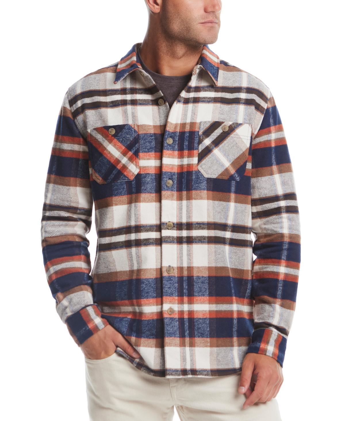 Weatherproof Vintage Mens Plaid Shirt Jacket Product Image