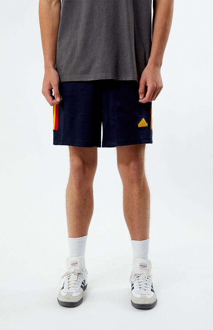 Adidas Men's Tiro House Of Nations Pack Shorts in Navy/Red - Product Image