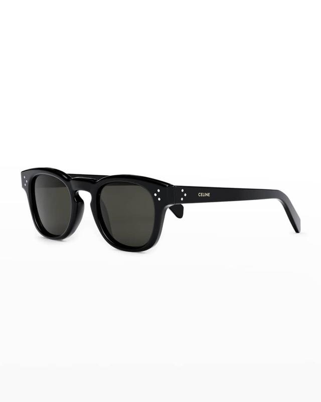 Mens Keyhole Bridge Square Sunglasses Product Image